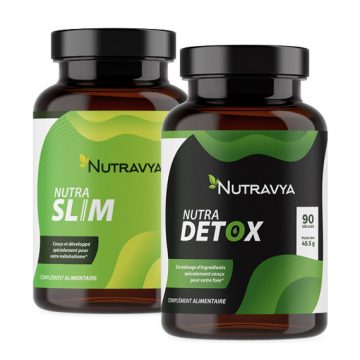 Pack Perte de poids (Detox + Slim) – Nutravya
